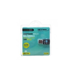 PLACA RED USB NETMAK NM-CS300 300MBPS 2.4 PLACA RED USB NETMAK NM-CS300 300MBPS 2.4