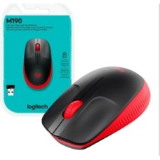 MOUSE LOGITECH M190 WIRELESS ROJO MOUSE LOGITECH M190 WIRELESS ROJO