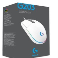 MOUSE LOGITECH G203 LIGHTSYNC USB BLANCO GAMING MOUSE LOGITECH G203 LIGHTSYNC USB BLANCO GAMING