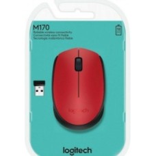 MOUSE LOGITECH M170 WIRELESS ROJO MOUSE LOGITECH M170 WIRELESS ROJO
