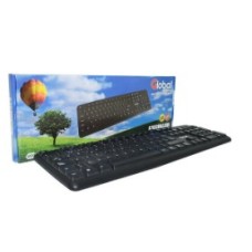 TECLADO GLOBAL K103BKUSB USB BLACK TECLADO GLOBAL K103BKUSB USB BLACK