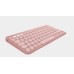 TECLADO LOGITECH K380 ROSA BT PEBBLE 2 ESPAÑOL