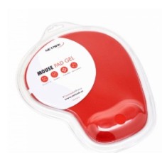 PAD MOUSE NETMAK NM-PGEL-R GEL ROJO PAD MOUSE NETMAK NM-PGEL-R GEL ROJO