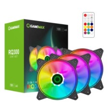 FAN GAMEMAX BIG BOWL VORTEX RGB GMX-RQ300 3 UNIDAD FAN GAMEMAX BIG BOWL VORTEX RGB GMX-RQ300 3 UNIDAD