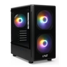 GABINETE LNZ M10 FRGB BLACK M10-SF-FRGB S/FUENTE GABINETE LNZ M10 FRGB BLACK M10-SF-FRGB S/FUENTE