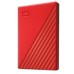 HD 1 TB EXTERNO USB 3.2 WD MY PASSPORT RED HD 1 TB EXTERNO USB 3.2 WD MY PASSPORT RED