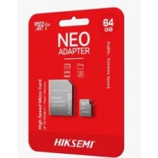 MICRO SD XC 64.00 GB HIKSEMI NEO 2 EN 1 CLASE 10 MICRO SD XC 64.00 GB HIKSEMI NEO 2 EN 1 CLASE 10