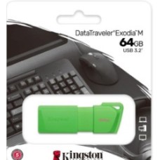 PENDRIVE KINGSTON DTXM 64.00 GB VERDE NEON EXODIA PENDRIVE KINGSTON DTXM 64.00 GB VERDE NEON EXODIA