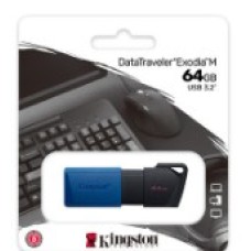 PENDRIVE KINGSTON DTXM 64.00 GB AZUL EXODIA USB3.2 PENDRIVE KINGSTON DTXM 64.00 GB AZUL EXODIA USB3.2