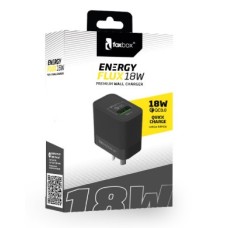 CARGADOR FOXBOX FLUX 18W BLANCO QC