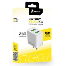 CARGADOR FOXBOX FLUX 15W BLANCO