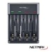 CARGADOR DE PILAS NETMAK USB 4 PILAS NM-CH4 AA/AAA