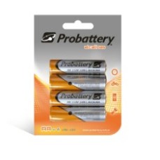 PILA AA PROBATTERY ALCALINA PNAK-AA-BLX4 PILA AA PROBATTERY ALCALINA PNAK-AA-BLX4