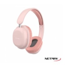 AURICULAR NETMAK NM-LIVE-P ROSA VINCHA BT/CABLE AURICULAR NETMAK NM-LIVE-P ROSA VINCHA BT/CABLE