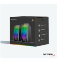 PARLANTE NETMAK NM-N10 PLUG 3.5+USB/RGB PARLANTE NETMAK NM-N10 PLUG 3.5+USB/RGB