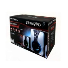 PARLANTE NETMAK NM-TRUENO-W USB 2.1 NG/BL RETROILU PARLANTE NETMAK NM-TRUENO-W USB 2.1 NG/BL RETROILU