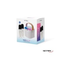PARLANTE NETMAK NM-MOLLY MINI KARAOKE/BT5.3/MIC/PO PARLANTE NETMAK NM-MOLLY MINI KARAOKE/BT5.3/MIC/PO