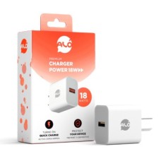 CARGADOR ALO 18W BLANCO