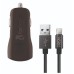 CARGADOR AUTO FOXBOX WAY QC NEGRO CABLE LIGHTNING CARGADOR AUTO FOXBOX WAY QC NEGRO CABLE LIGHTNING