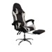 SILLA GAMER LH NEGRA-BLANCO APOYA PIES REFORZADA SILLA GAMER LH NEGRA-BLANCO APOYA PIES REFORZADA