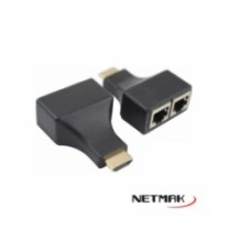 EXTENSOR NETMAK HDMI POR UTP CAT5/6 HASTA 30M NM-C56 EXTENSOR NETMAK HDMI POR UTP CAT5/6 HASTA 30M NM-C56