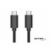 CABLE NETMAK USB-C A USB-C NM-C57 3A 60W 1MTS CABLE NETMAK USB-C A USB-C NM-C57 3A 60W 1MTS