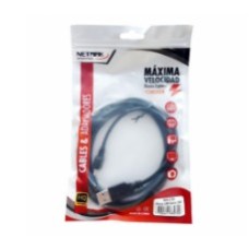 CABLE NETMAK USB A MICRO USB NM-C70 1.5MTS CABLE NETMAK USB A MICRO USB NM-C70 1.5MTS