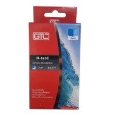 CARTUCHO HP 670C CIAN GTC CARTUCHO HP 670C CIAN GTC