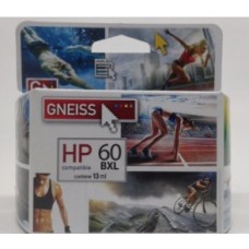 CARTUCHO GNEISS HP 60 XL NEGRO 18ML
