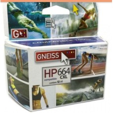 CARTUCHO GNEISS HP 664 XL COLOR 21ML