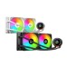 WATER COOLER SOLARMAX WC-W240 WHITE 240MM/ARGB/ WATER COOLER SOLARMAX WC-W240 WHITE 240MM/ARGB/