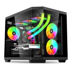 GABINETE SOLARMAX CM-B951 NEGRO GAMER SIN FUENTE GABINETE SOLARMAX CM-B951 NEGRO GAMER SIN FUENTE