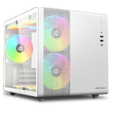 GABINETE SOLARMAX CM-W300 BLANCO GAMER SIN FUENTE GABINETE SOLARMAX CM-W300 BLANCO GAMER SIN FUENTE