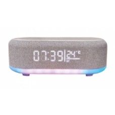 PARLANTE RELOJ NETMAK NM-RD12 BT/RGB/15W CAR INA PARLANTE RELOJ NETMAK NM-RD12 BT/RGB/15W CAR INA