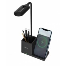LAMPARA LED NETMAK NM-CL15 NEGRO CARG INALAMBRICO