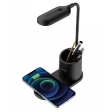 LAMPARA LED NETMAK NM-CL13 NEGRO CARG INALAMBRICO