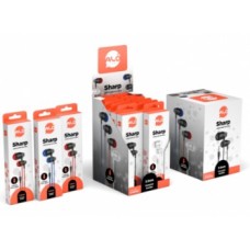 AURICULAR ALO SHARP CAJA X 12UN IN EAR/MIC/PLUG3.5 AURICULAR ALO SHARP CAJA X 12UN IN EAR/MIC/PLUG3.5