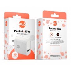CARGADOR ALO 15W USB-A BLANCO CON CABLE USB-C CARGADOR ALO 15W USB-A BLANCO CON CABLE USB-C