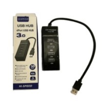 HUB USB 4 PUERTOS 3.0 HI-SPEED JG-HUB3.0
