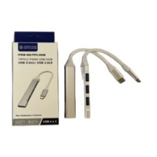 HUB USB TIPO-C A USB-A JG-HUB-TC