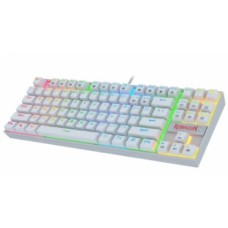 TECLADO REDRAGON KUMARA K552W-RGB 80% WHITE GAMER