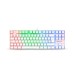 TECLADO REDRAGON KUMARA K552W-RGB 80% WHITE GAMER