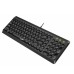 TECLADO GENIUS SLIMSTAR Q200 USB BLACK STYLISH