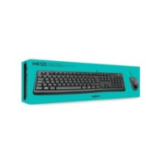 TECLADO LOGITECH MK120 TEC+MOUSE ESPAÑOL