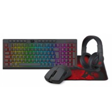 COMBO REDRAGON S-147 BLACK 4 EN 1 TEC/MO/AU/PAD COMBO REDRAGON S-147 BLACK 4 EN 1 TEC/MO/AU/PAD