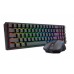 COMBO REDRAGON S-136 BLACK GAMER TEC 60%/MOUSE