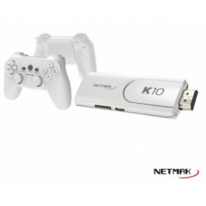 MINI CONSOLA JUEGOS NETMAK NM-K10 WHITE STICK HD