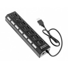 HUB USB 7 PUERTOS 2.0 CON INTERRUPTOR JG-HUB7