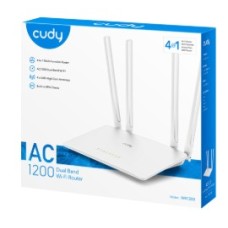 ROUTER WIRELESS CUDY WR1200 AC1200 MBPS DUAL BAND