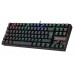TECLADO REDRAGON KUMARA K552RGB-1 80% BLACK GAMER